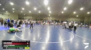 144 lbs Semifinal - Ace Ingram, Hammers Academy vs Teague Brown, Syracuse