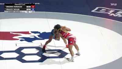 53 kg Champ. Round 1 - Brianna Gonzalez, Iowa Women's Wrestling Club/TMWC vs Felicity Taylor, Big Game WC/ TMWC