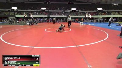 National 6-8 70 Round 2 - Eli Barrett, Grizzly Wrestling Club vs Jackson Wells, WTF