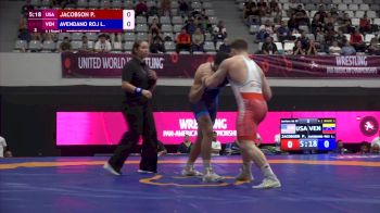 87 kg Round 1 - Payton Jacobson, USA vs Luis Avendano, VEN