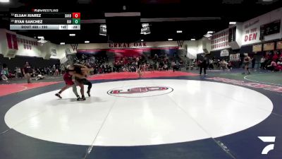 190 lbs Cons. Round 3 - Elijah Juarez, San Bernardino vs Ryan Sanchez, Riverside Poly