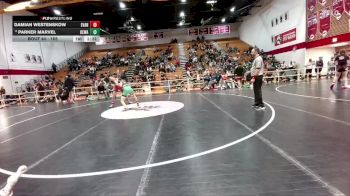165 lbs Champ. Round 1 - Damian Westenskow, Evanston vs Parker Marvel, Kelly Walsh