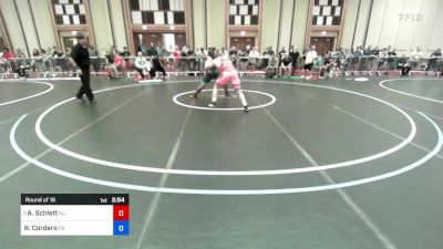 220 lbs Round Of 16 - Aidan Schlett, Nj vs Ronald Cordero, Pa