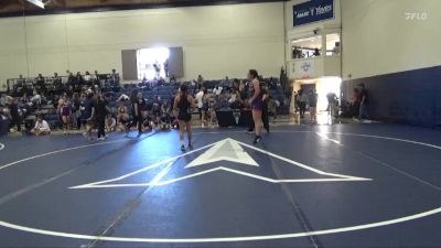 124 lbs Cons. Round 4 - Jasmina Immaeva, Missouri Valley vs Clarissa Cabrera, Simpson University (CA)