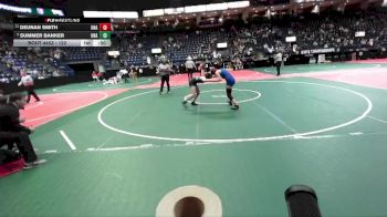 122 lbs Cons. Semi - Deunan Smith, Unattached vs Summer Banker, Unattached