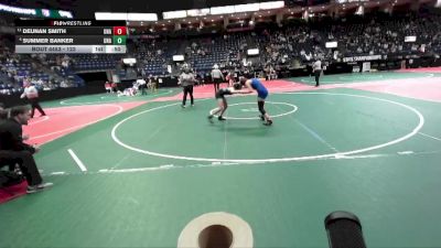 122 lbs Cons. Semi - Deunan Smith, Unattached vs Summer Banker, Unattached