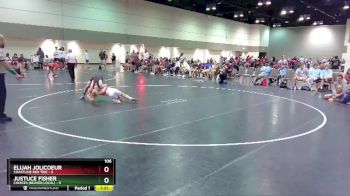 106 lbs Round 4 (6 Team) - Elijah Jolicoeur, Coastline Red Tide vs Justuce Fisher, CHOICES (Beaver Local)