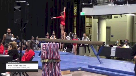 Kate Tomlyanovich - Women's Group, Ruby Gymnastics Academy ETC - 2021 Women's Xcel Region 4 Championships