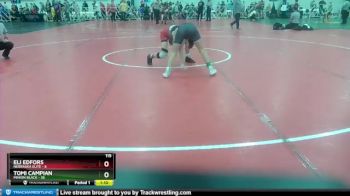 115 lbs Rd# 2 10:30am Friday - Tomi Campian, Minion Black vs Eli Edfors, Nebraska Elite
