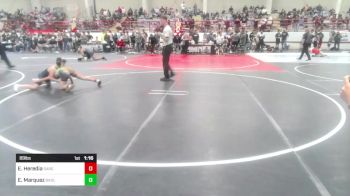 89 lbs Rr Rnd 1 - Esaias Heredia, Sargent Farmers vs Esaia Marquez, Badlands WC