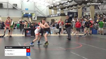 41 lbs Round Of 16 - Kaden Ramos, JET Wrestling vs Damien Wudtke, Team Wisconsin