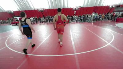 215 lbs Round 5 - Quinton Ortegon, Team Nazar Training Center vs Alexander Johnson, Peshtigo