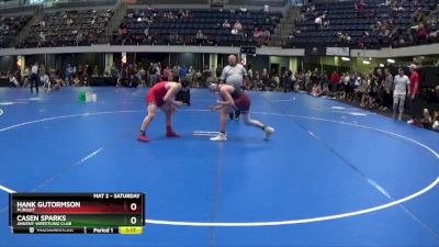 155 lbs Round 4 - Hank Gutormson, Pursuit vs Casen Sparks, Ankeny Wrestling Club