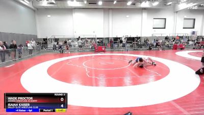 135 lbs Round 3 - Wade Proctor, Askren Wrestling Academy vs Isaiah Kaiser, Valley Elite Wrestling Club