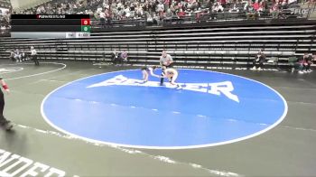 6A 100 lbs Champ. Round 1 - Sadie Caldwell, Davis vs Melayna Johnson, Riverton