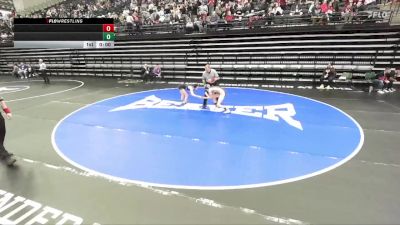 6A 100 lbs Champ. Round 1 - Sadie Caldwell, Davis vs Melayna Johnson, Riverton