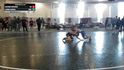 133 lbs Round Of 16 - Jayden Morris, Presbyterian vs Aiden White, Unaffiliated HS