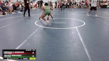 140 lbs Cons. Round 2 - Brendan P. Rodriguez, Eagle Empire vs Bryson Hernandez, Unattached