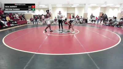 215 lbs Semis & 3rd Wb (16 Team) - Treyvon Thomas, Coffee vs Cecil Barnett, Alexander