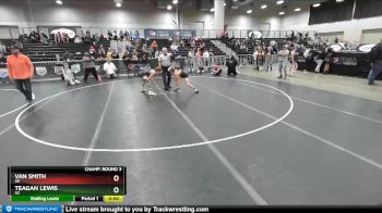 97 lbs Champ. Round 3 - Van Smith, OK vs Teagan Lewis, AZ