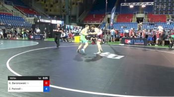 182 lbs Cons 16 #1 - Henry Baronowski, Pennsylvania vs Zane Pannell, Illinois