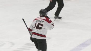 Lars Steiner Scores On The Rebound To Give Huskies The Lead