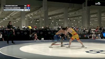 86 kg Champ. Rd Of 16 - Aeoden Sinclair, Tiger Style RTC/ Titan Mercury Wrestling Club vs Cole Han-Lindemyer, California Regional Training Center (CA RTC)