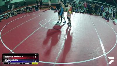 175 lbs Placement (16 Team) - Maverick Heimbuck, Oregon 2 vs Gavin Buelow, Hawaii