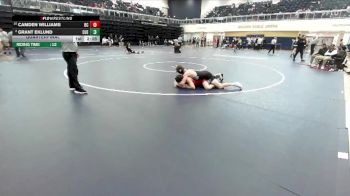 157 lbs Quarterfinal - Camden Williams, Bakersfield College vs Grant Eklund, Cuesta College