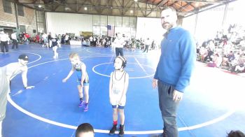 46 lbs Semifinal - Reagan Lake, B.A.W.C vs Kynleigh Harper, Dark Cloud Wrestling Club