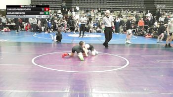 69 lbs Rr Rnd 3 - Christopher Porto, Team Tugman - ESC vs Logan Mission, All I See Is Gold Academy Stars - ESC