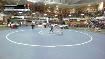 120 lbs Cons. Round 2 - Kegen Wheeler, Minneapolis Lions vs Max Carter, Norton Community HS