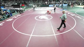 II-126 lbs Cons. Round 4 - Riley Horsley, Portville vs Kadin Cole, Tioga