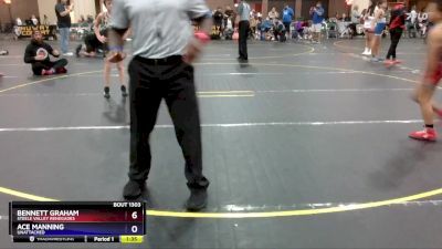 75 lbs Round 1 - Ace Manning, Unattached vs Bennett Graham, Steele Valley Renegades