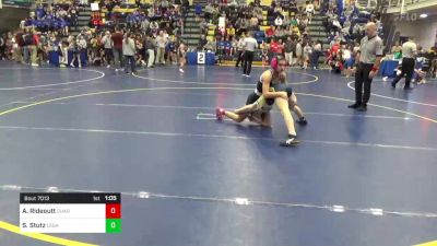 110 lbs Round Of 16 - Aleeya Rideoutt, Charles Town vs Sienna Stutz, Legacy