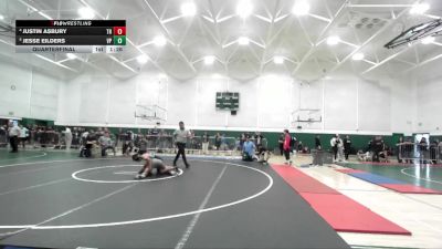 120 lbs Quarterfinal - Jesse Eilders, Villa Park vs Justin Asbury, Trabuco Hills