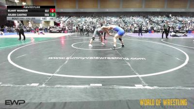 170 lbs Consi Of 16 #2 - Eliart Manzur, Celtic Wrestling vs Julien Castro, Tokay Wrestling Club