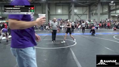 105 lbs Cons. Round 1 - Jack Richardson, Ark City vs Cooper Bradley, Lawrence Elite