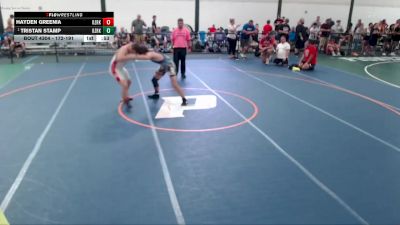172-191 lbs Cons. Round 1 - Tristan Stamp, HEYWORTH vs Hayden Greenia, Jacksonville Area Wrestling