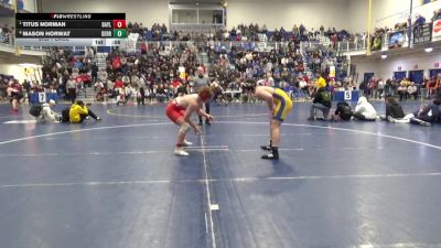 172 lbs 3rd Place - Titus Norman, Baylor-TN vs Mason Horwat, Derry