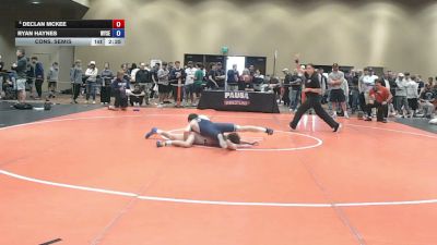 113 lbs Cons. Semis - Declan McKee vs Ryan Haynes, Wyoming Seminary
