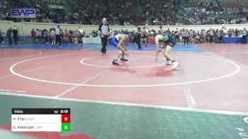 110 lbs Consi Of 16 #1 - Haiden Eller, Newkirk vs Gavin Keplinger, Lawton, MacArthur Ok