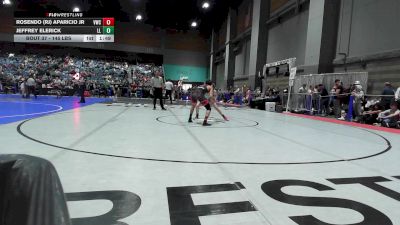 145 lbs Round Of 16 - Rosendo (RJ) Aparicio Jr, Victory vs Jeffrey Elerick, Lovelock Mustangs