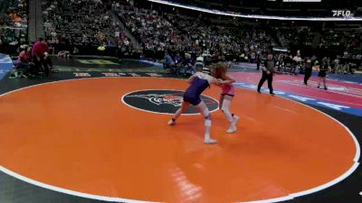 G130-4A Cons. Round 1 - Makayla Ward, Holy Family Girls vs Emma Ford, Meeker Girls