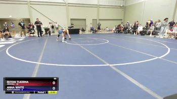 95 lbs Quarters & 1st Wb (16 Team) - Rhyan Tijerina, Arizona vs Anna White, North Dakota