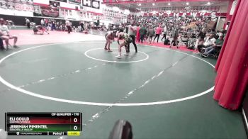 170 lbs 7th Place Match - Eli Gould, Canyon Springs vs Jeremiah Pimentel, Coachella Valley