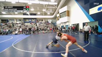 132 lbs Champ. Round 3 - Jet Abbott, Juab vs Jorge Sagastume, Westlake