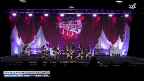 San Antonio Spirit - Team Teal [2025 L2 Youth - Flex - D2 Day 1] 2025 NCA Holiday Classic