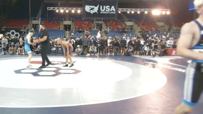 126 lbs Champ. Rd Of 32 - Deacon Gibbs, Indiana vs Beckett Edstrom, Minnesota