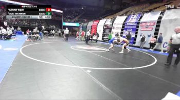 138 Class 3 lbs Champ. Round 1 - Mac Mohnen, Marshfield vs Ethan Weir, Webster Groves